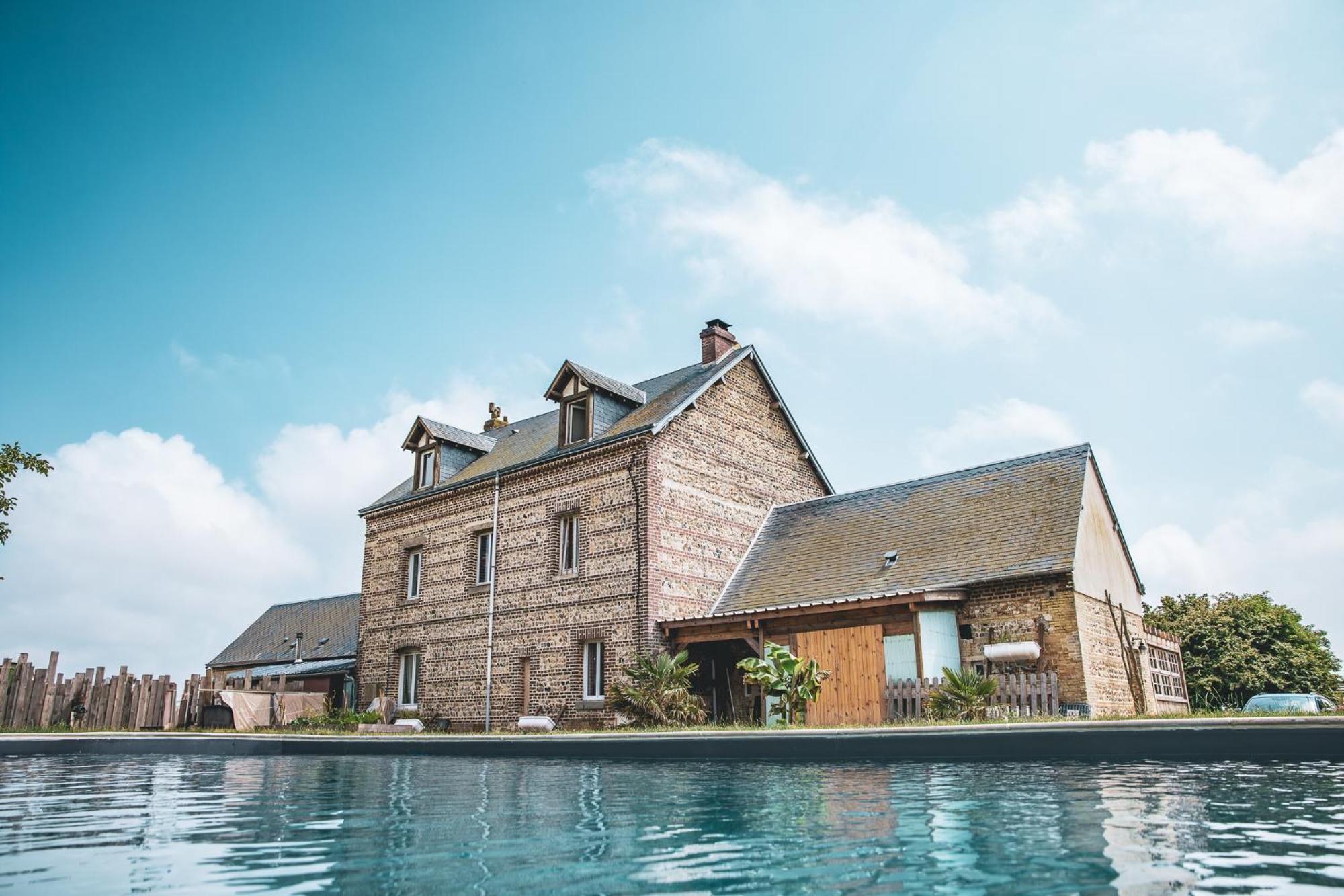 Ecolodge Entre Mer & Campagne - Maison Et Chambres D'Hotes - Le Havre Honfleur Etretat Octeville-sur-Mer Exteriör bild