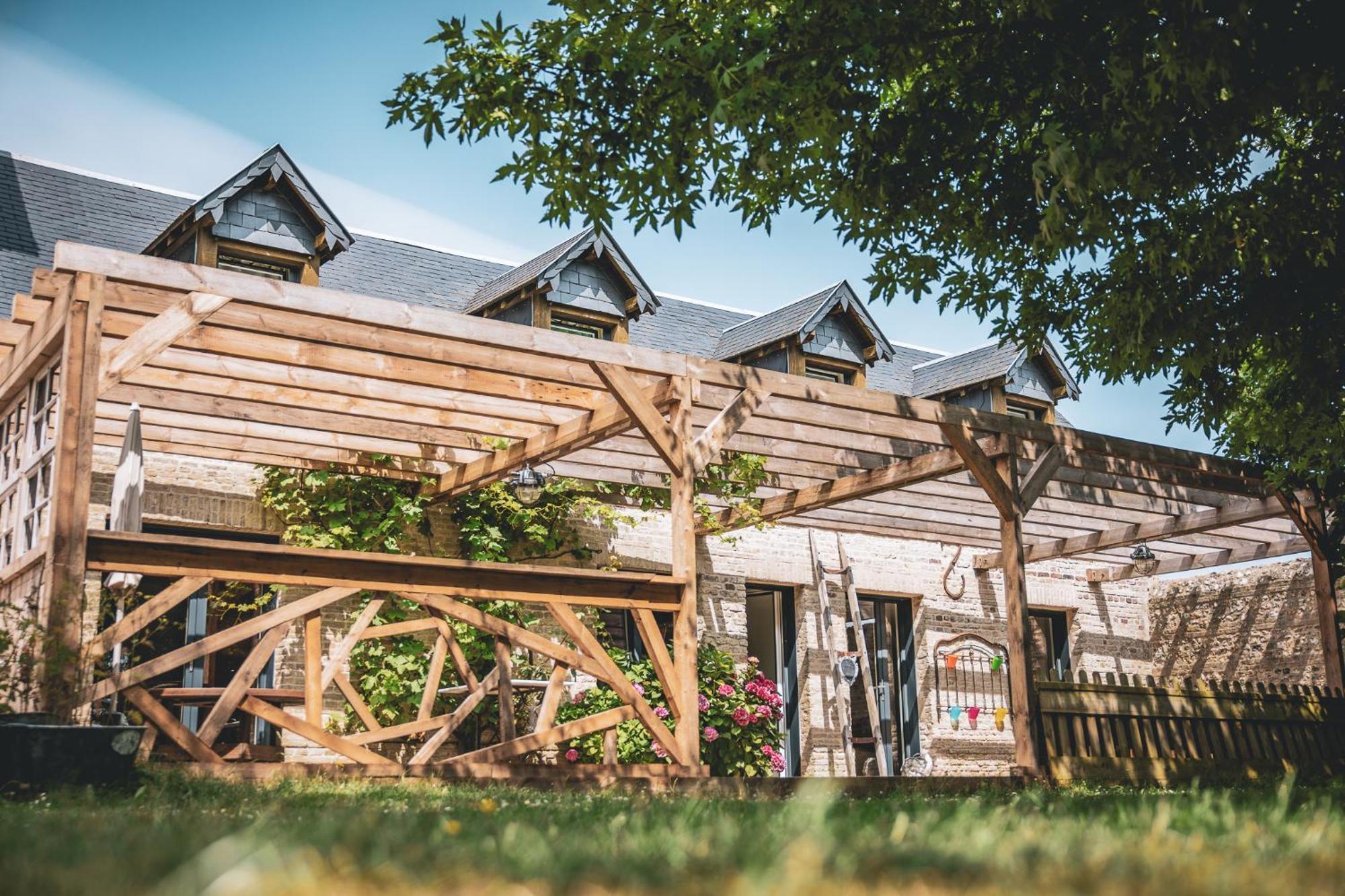 Ecolodge Entre Mer & Campagne - Maison Et Chambres D'Hotes - Le Havre Honfleur Etretat Octeville-sur-Mer Exteriör bild